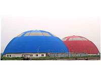 河南中原大化集团甲醇项目网架穹顶